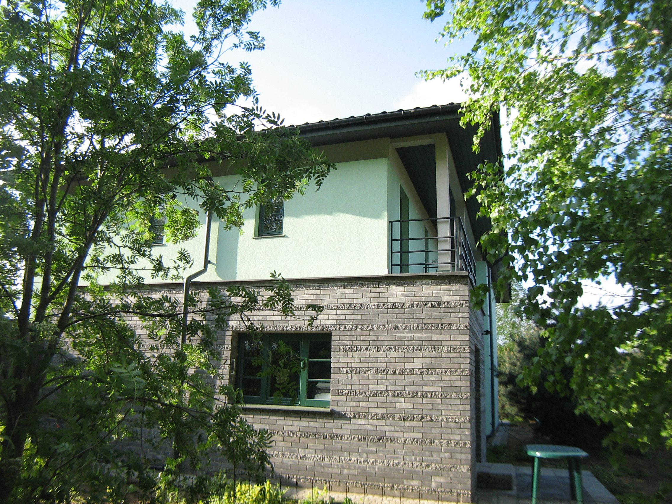Widok z ogrodu
